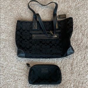 COACH Purse & Cosmetic case